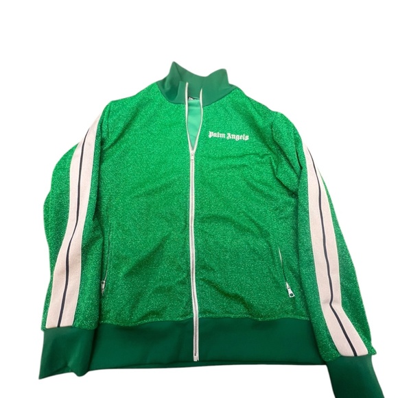 Men’s Palm AngelsMetallic Glitter Lurextrack Jacket